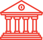 Building icon with columns