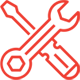 Maintenance Services Wrench Setting Support Tools Icon